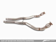 Load image into Gallery viewer, AWE Tuning Audi 8R 3.0T Non-Resonated Downpipes for Q5 / SQ5