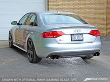 Load image into Gallery viewer, AWE Tuning Audi B8.5 S4 3.0T Touring Edition Exhaust System - Diamond Black Tips (102mm)