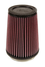 Load image into Gallery viewer, K&amp;N Filter Universal Rubber Filter 4 inch Flange 5 3/8 inch Base 4 3/8 inch Top 7 inch Height