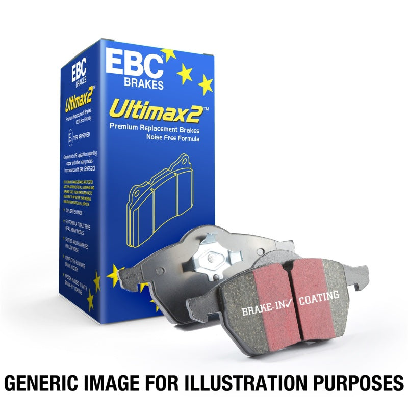 EBC 15+ Ford Edge 2.0 Turbo FWD Ultimax2 Rear Brake Pads