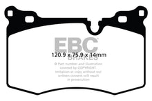 Load image into Gallery viewer, EBC 09-14 Mini Hardtop 1.6 Turbo J.C Works Redstuff Front Brake Pads