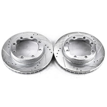 Load image into Gallery viewer, Power Stop 94-99 Chevrolet K1500 Suburban Front Evolution Drilled &amp; Slotted Rotors - Pair