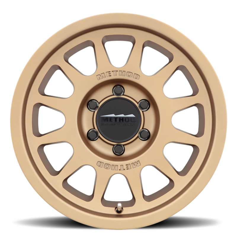 Method MR703 17x8.5 0mm Offset 6x5.5 106.25mm CB Method Bronze Wheel