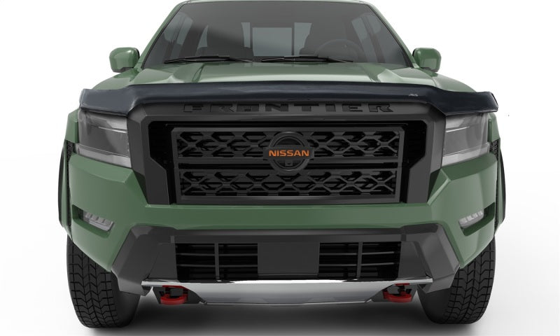 AVS 2022 Nissan Frontier High Profile Bugflector II - Smoke