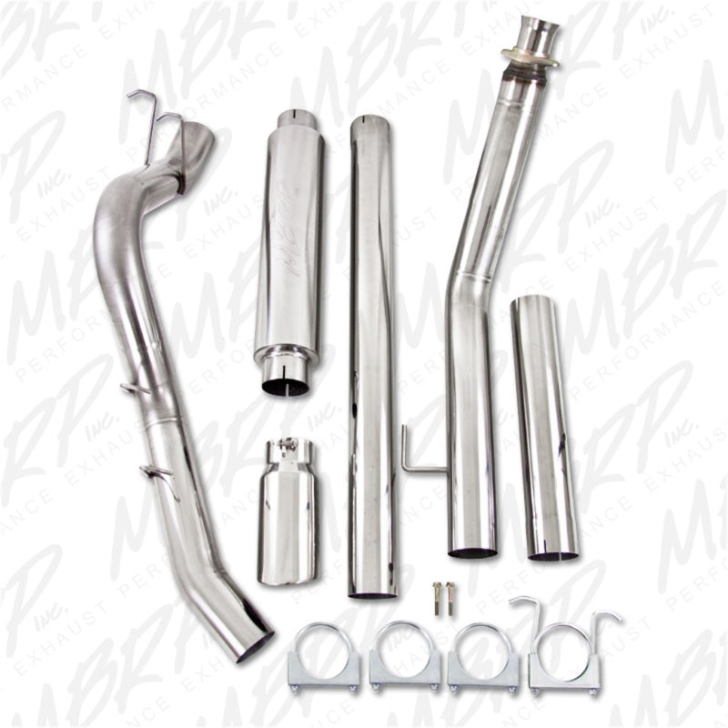 MBRP 1994-2002 Dodge 2500/3500 Cummins Turbo Back Single Side (94-97 Hanger HG6100 req.)