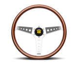 Momo California Wood Steering Wheel 360 mm - Mahogany Wood/Pol Spokes