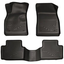 Load image into Gallery viewer, Husky Liners 13 Chevy Malibu WeatherBeater Black Front &amp; 2nd Seat Floor Liners