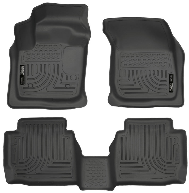 Husky Liners 13-16 Ford Fusion WeatherBeater Combo Black Floor Liners