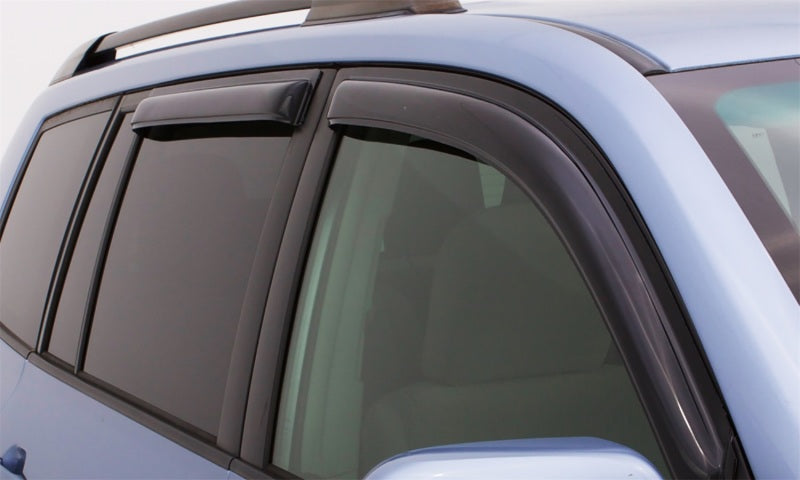 AVS 20-22 Hyundai Kona Ventvisor Outside Mount Window Deflectors 4pc - Smoke