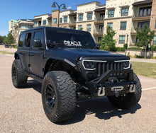 Load image into Gallery viewer, Oracle VECTOR Series Full LED Grille - Jeep Wrangler JL/JT - NA SEE WARRANTY