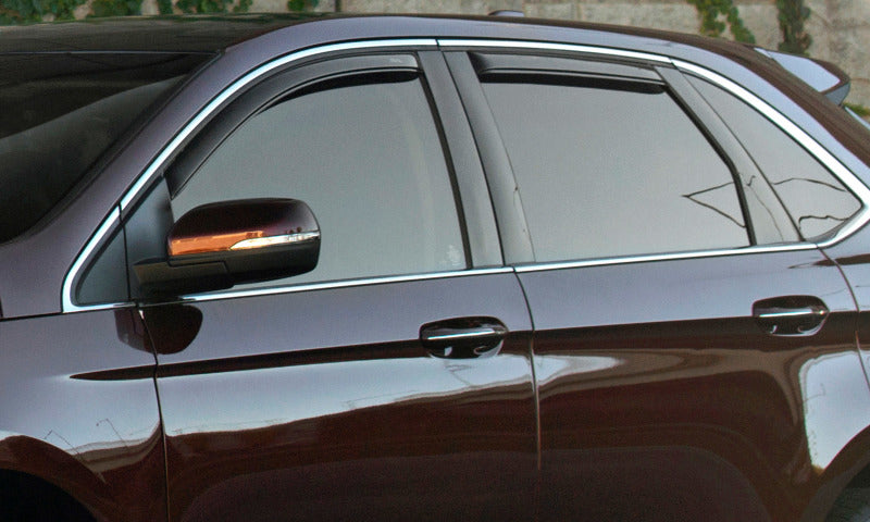 AVS 17-18 Cadillac XT5 Ventvisor In-Channel Front & Rear Window Deflectors 4pc - Smoke