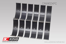 Load image into Gallery viewer, King Nissan VQ35HR/VQ37VHR/VR30DTT (Size +.25) pMaxKote Rod Bearing Set