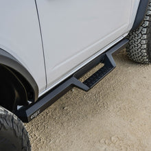 Load image into Gallery viewer, Westin/HDX 2021+ Ford Bronco (2-Door) Drop Nerf Step Bars - Textured Black