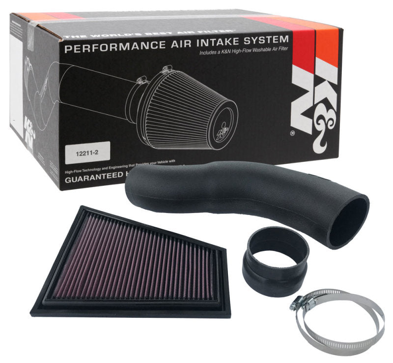 K&N 11-17 BMW 520i/528i N20 2.0L F/I Performance Air Intake System