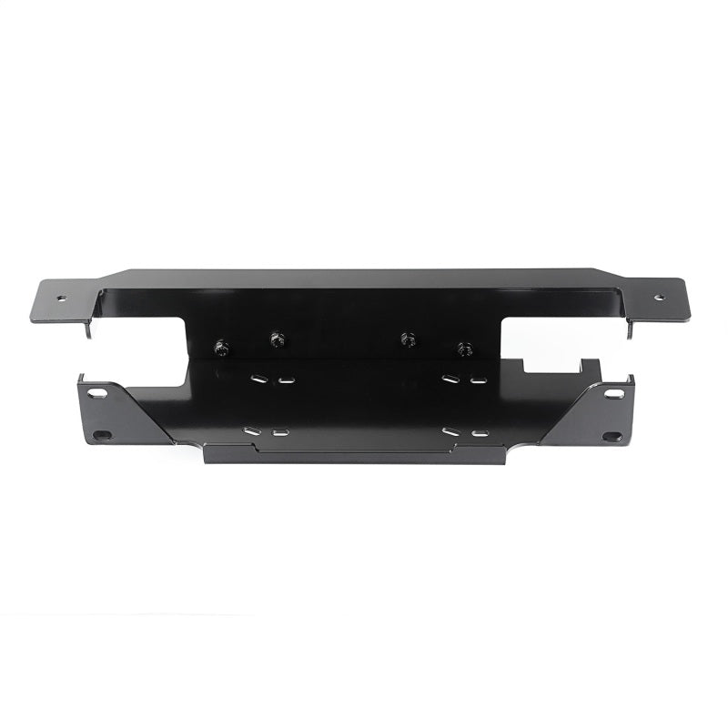 Rugged Ridge Winch Plate Stamped Bumper 13-18 Jeep Wrangler