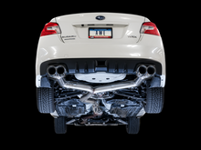 Load image into Gallery viewer, AWE Tuning Subaru WRX/STI VA/GV Sedan Track Edition Exhaust - Chrome Silver Tips (102mm)