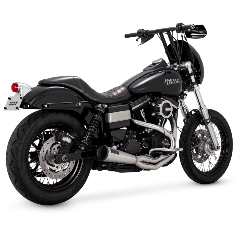 Vance & Hines HD Dyna 91-17 Upsweep SS 2-1 PCX Full System Exhaust