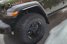 Load image into Gallery viewer, Rally Armor 19-23 Jeep JT Gladiator Mojave/Rubicon Black Mud Flap w/ Grey Logo