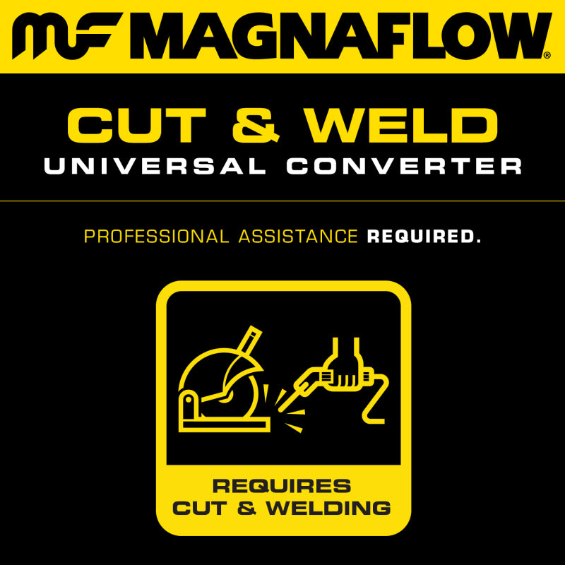 MagnaFlow Conv Univ 2.5 Mid O2