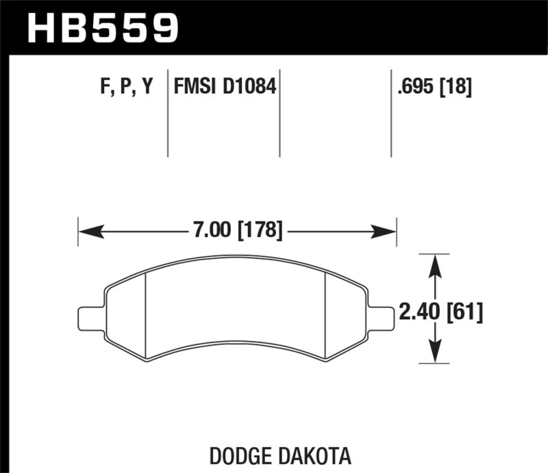 Hawk HPS Street Brake Pads