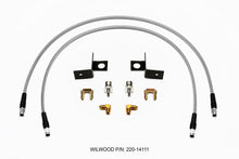 Load image into Gallery viewer, Wilwood Flexline Kit 30 inch -3 3/8-24 IF 1/8 NPT 90 Degree