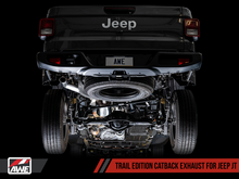 Load image into Gallery viewer, AWE Tuning 20-21 Jeep Gladiator JT 3.6L Trail Edition Cat-Back Exhaust