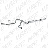 MBRP 2015 Ford F-150 5.0L 3in Cat Back Dual Split Side Exit T409 Exhaust System