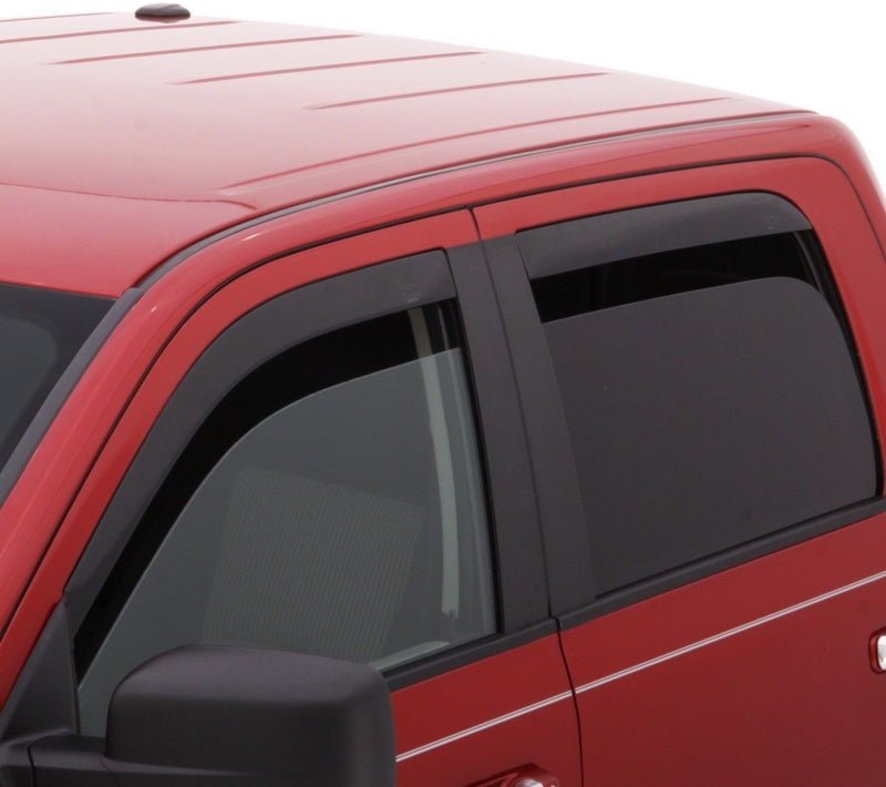 AVS 19-22 Ram 1500 QuadCab Ventvisor Low Profile Deflectors 4pc - Smoke