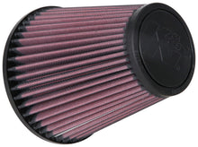 Load image into Gallery viewer, K&amp;N Filter Universal Rubber Filter 3 1/2 inch 10 Degree Flange 5 3/4 inch OD 6 inch Height