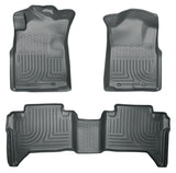 Husky Liners 05-13 Toyota Tacoma WeatherBeater Combo Grey Floor Liners