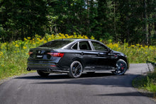 Load image into Gallery viewer, MBRP 2022 VW Jetta GLI 2.0 TSI 3in Cat Back T304 SS 2.5in Dual Split Rear w/ Carbon Fiber Tips