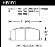 Load image into Gallery viewer, Hawk 86-88 Chevy Nova / 90-92 Geo Prizm GSI / 90-92 Prizm LSI / Toyota (Various) Race Front Brake Pa