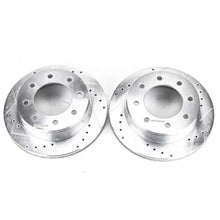 Load image into Gallery viewer, Power Stop 03-19 Chevrolet Express 2500 Rear Evolution Drilled &amp; Slotted Rotors - Pair