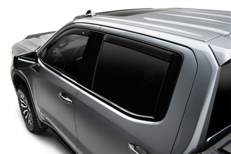 AVS 07-18 Jeep Wrangler Unlimited Ventvisor Low Profile Window Deflectors 4pc - Matte Black