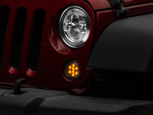 Load image into Gallery viewer, Raxiom 07-18 Jeep Wrangler JK Axial Series LED Amber Turn Signals (Smoked)