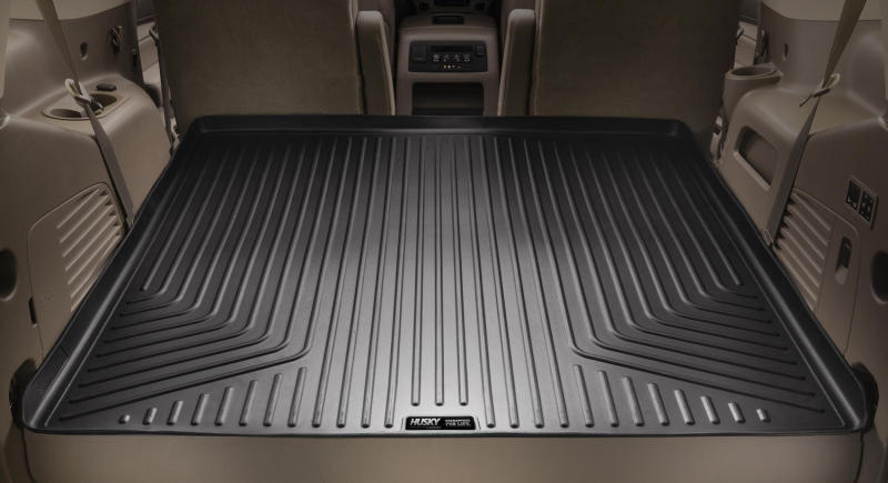 Husky Liners 11-12 Toyota Sienna WeatherBeater Black Rear Cargo Liner (w/Man. Storing 3rd Row Seats)