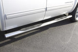 Lund 10-17 Dodge Ram 2500 Crew Cab 4in. Oval Straight SS Nerf Bars - Polished