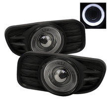 Load image into Gallery viewer, Spyder Jeep Grand Cherokee 99-04 Halo Projector Fog Lights w/Switch Smoke FL-P-JGC99-HL-SM