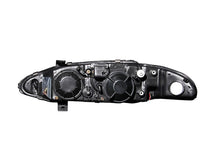 Load image into Gallery viewer, ANZO 1997-1999 Mitsubishi Eclipse Projector Headlights w/ Halo Black G2