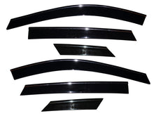 Load image into Gallery viewer, AVS 10-17 Cadillac SRX Ventvisor Low Profile Deflectors 6pc - Smoke w/Chrome Trim
