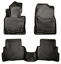 Load image into Gallery viewer, Husky Liners 2013 Mazda CX-5 WeatherBeater Combo Black Floor Liners