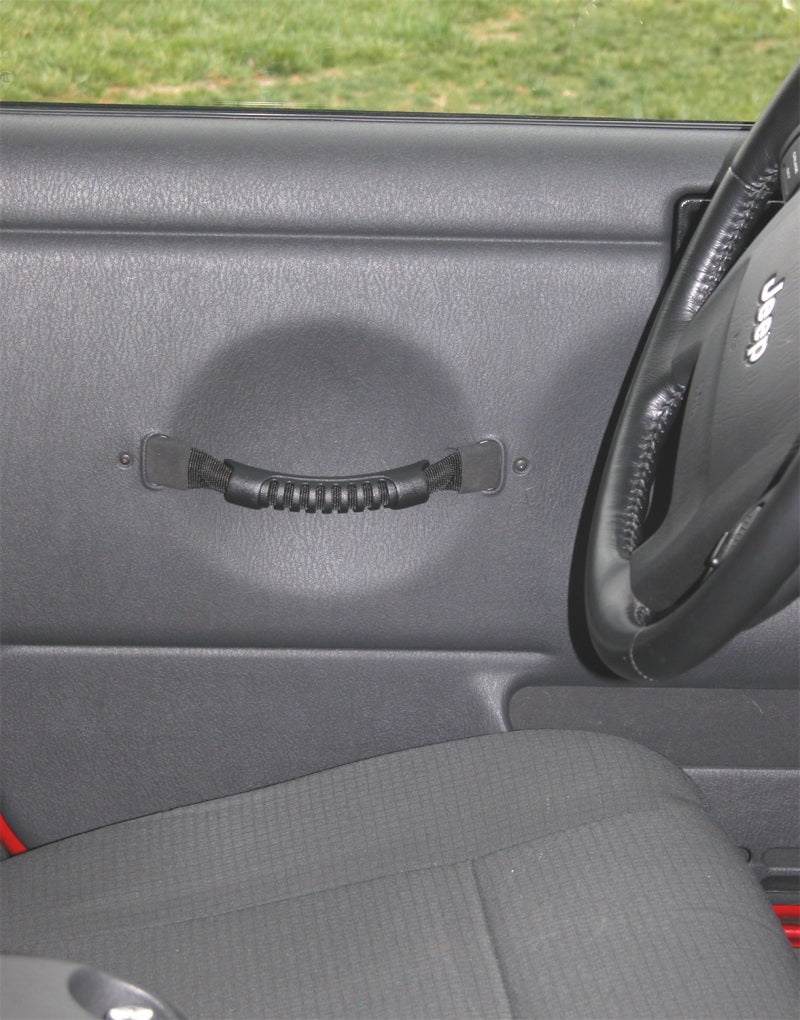 Rugged Ridge Door Pull Straps Black 97-06 Jeep Wrangler