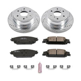 Power Stop 15-19 Cadillac Escalade Rear Z23 Evolution Sport Brake Kit