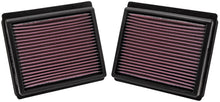 Load image into Gallery viewer, K&amp;N Replacement Air Filter INFINITI M35 3.5L V6; 09-10 (2 PER BOX)