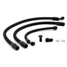 Load image into Gallery viewer, Hybrid Racing K-Series Swap Standard Fuel Line Kit (92-00 Civic &amp; 94-01 Integra) Black HYB-FLK-01-02