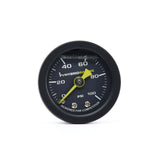 Hybrid Racing Liquid Filled Fuel Pressure Gauge V2 (Universal)