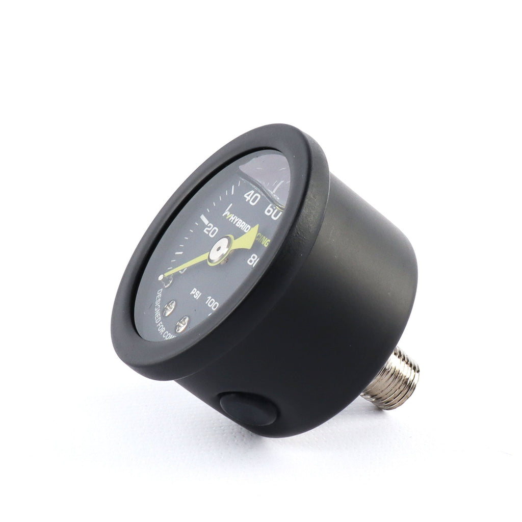 Hybrid Racing Liquid Filled Fuel Pressure Gauge V2 (Universal)