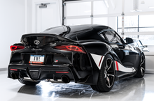 Load image into Gallery viewer, AWE 2020 Toyota Supra A90 Resonated Touring Edition Exhaust - 5in Diamond Black Tips