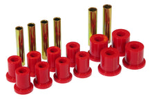 Load image into Gallery viewer, Prothane 71-87 GM K10-30 4wd Front Spring Bushings - Red