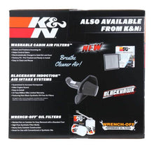 Load image into Gallery viewer, K&amp;N 19-20 Jeep Cherokee L4-2.4L Performance Air Intake Kit